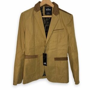 Zity Fashion NWT Women's Small Button Down Country Boho Western Blazer Jacket S